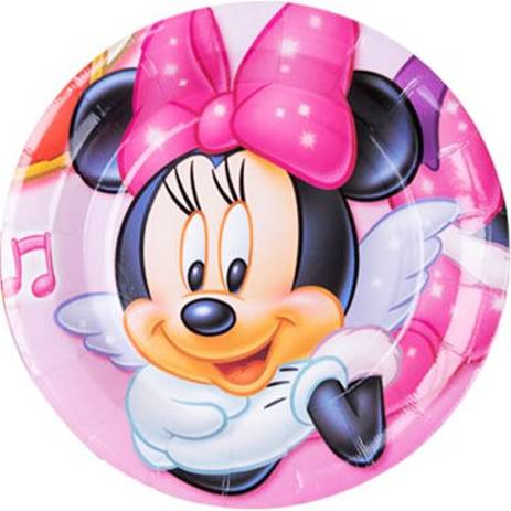 Párty papierové taniere 22cm 10ks Minnie - Cakesicq