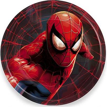 Párty papierové taniere 22cm 10ks Spiderman - Cakesicq