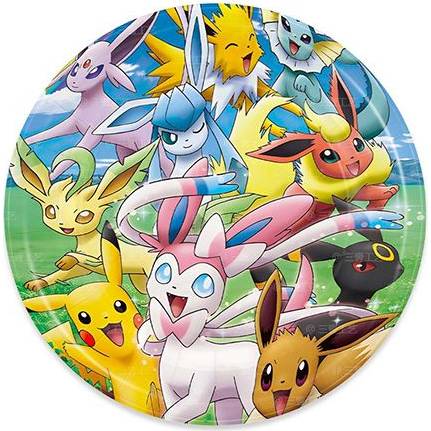 Párty papierové taniere 22cm 10ks Pokémon - Cakesicq