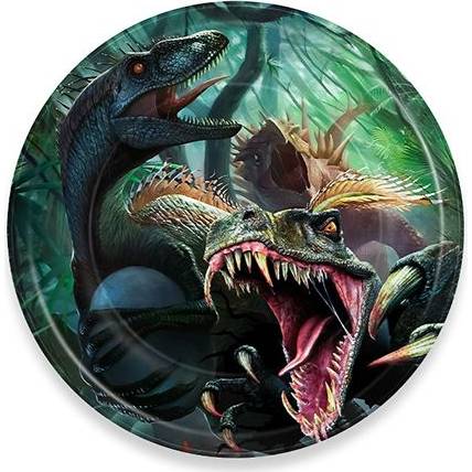 Párty papierové taniere 22cm 10ks dinosaurov - Cakesicq