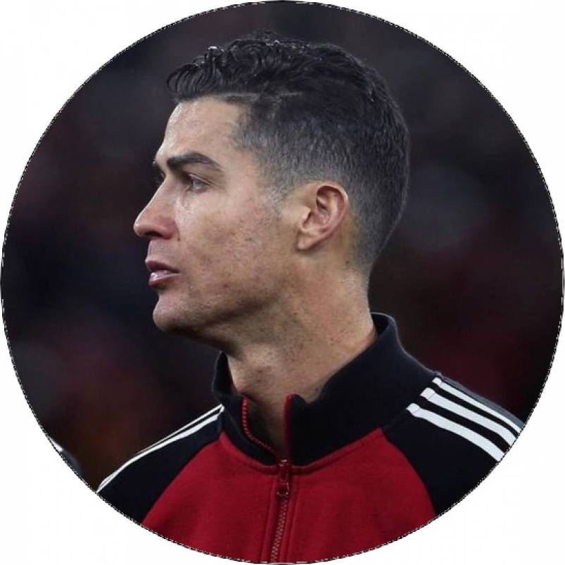 Jedlý papier Cristiano Ronaldo z profilu 19,5 cm - Pictu Hap - Pictu Hap