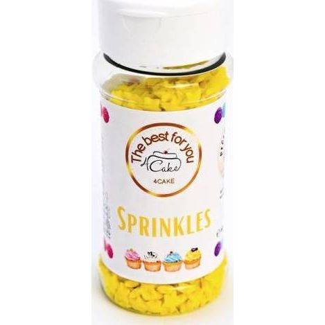 4Cake Sugar stars yellow (60 g) Besky edition - dortis - dortis