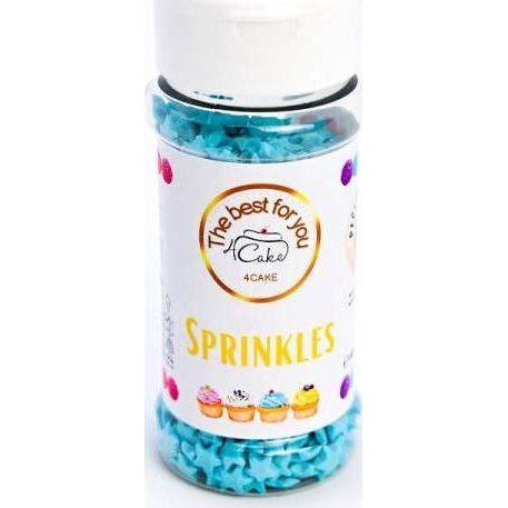 4Cake Sugar stars blue (60 g) Besky edition - dortis - dortis