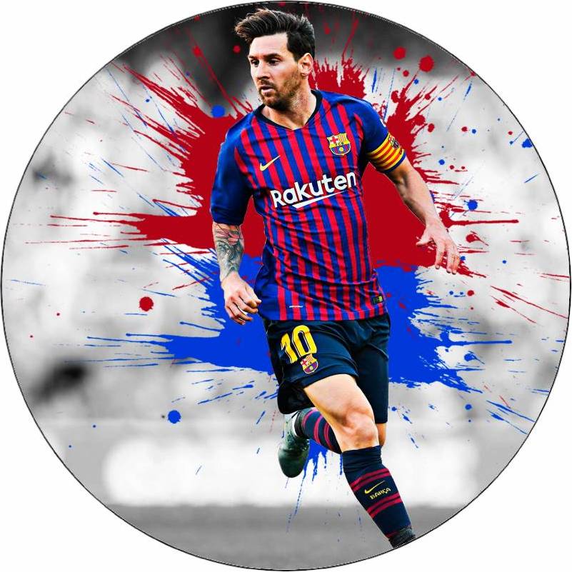 Jedlý papier Lionel Messi na zápase 19,5 cm - Pictu Hap - Pictu Hap