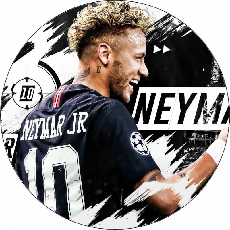 Jedlý papier Neymar v drese 19,5 cm - Pictu Hap - Pictu Hap