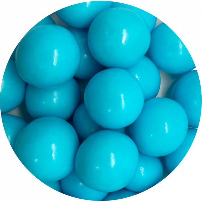 Čokoládové perly veľké 1,5cm modré - 200g - Dekor Pol - Dekor Pol