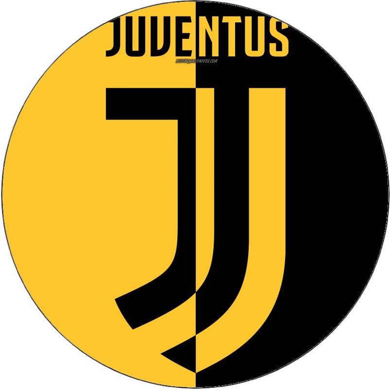 Jedlý papier Juventus Turín logo 19,5 cm - Pictu Hap - Pictu Hap